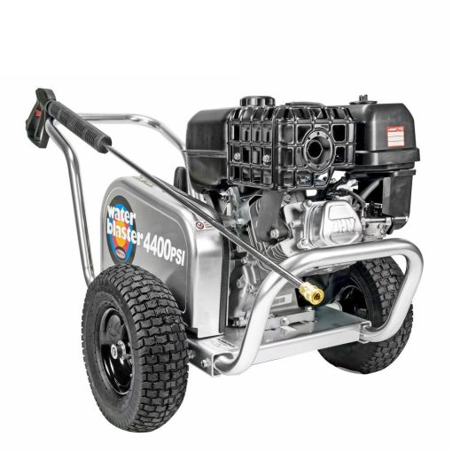 Aluminum Water Blaster 4400 PSI at 4.0 GPM SIMPSON 420 with AAA Triplex Plunger Pump Cold Water Professional Belt Drive Gas Pressure Washer (49-State) - Image 3