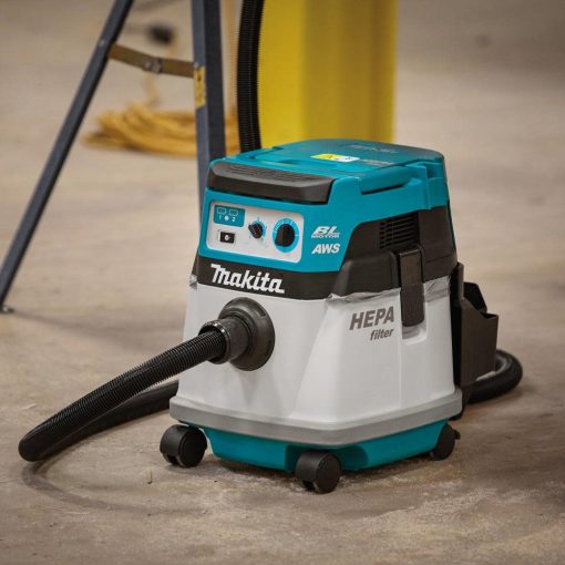 Makita 36V (18V X2) LXT Dry Dust Extractor/Vacuum Brushless Cordless 4 Gallon HEPA Filter AWS Bare Tool - Image 2