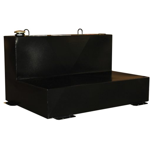 75 Gallon HD Series "L" Transfer Tank, STEEL, GLOSS BLACK