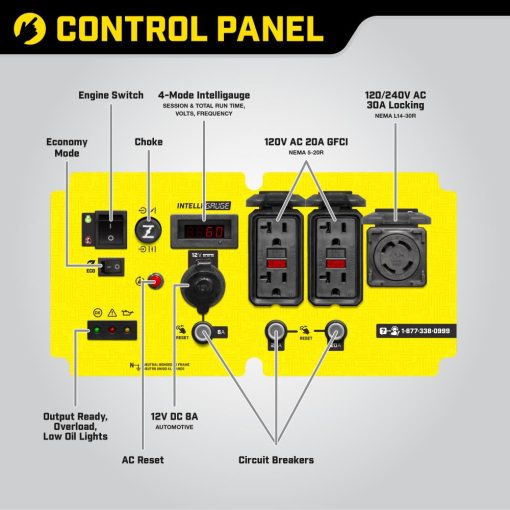 Champion 6250-Watt Open Frame Inverter with Quiet Technology - Image 3