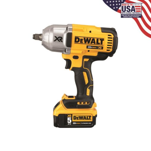 DCF899HP2-20V MAX* XR Brushless High Torque 1/2" Impact Wrench Kit w/Hog Ring Anvil *Maximum initial battery voltage (measured without a workload) is 20 volts. Nominal voltage is 18. - Image 2