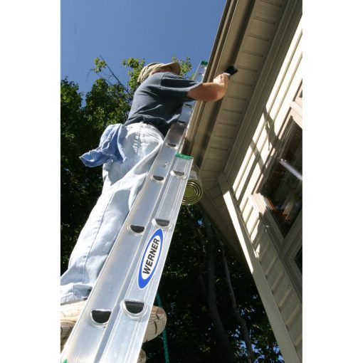 36 Ft. Type II Aluminum Extension Ladder - Image 4