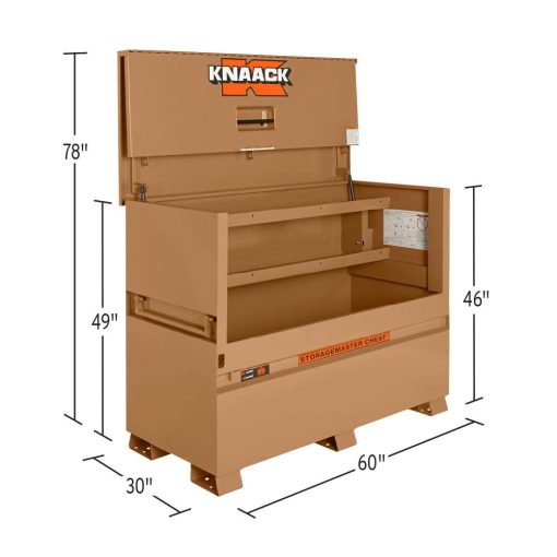 30-in W x 60-in L x 46-in Steel Jobsite Box - Image 2