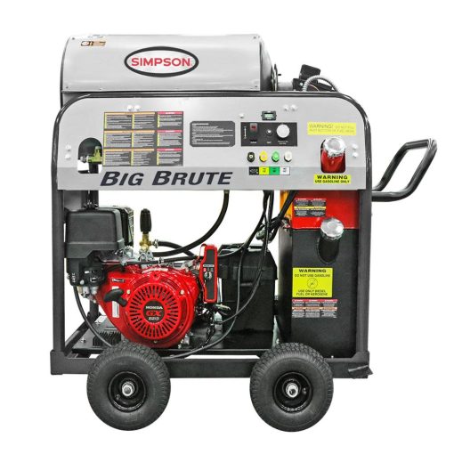 Big Brute 4000 PSI at 4.0 GPM HONDA GX390 with COMET Triplex Plunger Pump Hot Water Professional Gas Pressure Washer (49-State)