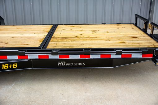 Doolittle 22' EZ Loader GT Flatbed Trailer Split-Deck Hydraulic Tilt-Bed - Image 3