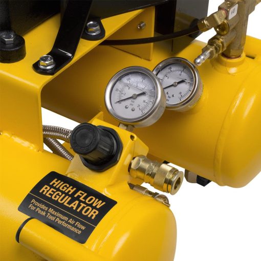 8-Gallon Portable 150-PSI Gas Twin Stack Air Compressor - Image 4