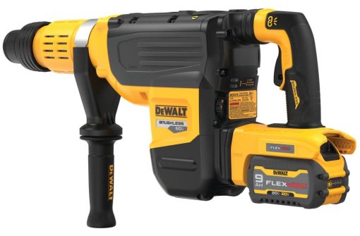 DEWALT 60V MAX Rotary Hammer SDS MAX Combination Kit 2" Brushless - Image 5