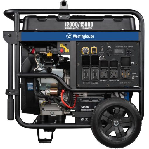 Westinghouse 12000-Running-Watt Ultra Duty Portable Gas Powered Generator with Remote Electric Start - Image 5