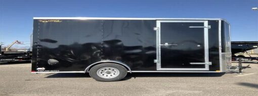 Doolittle 7' x 20' Equipment Hauler 2022 Black - Image 2