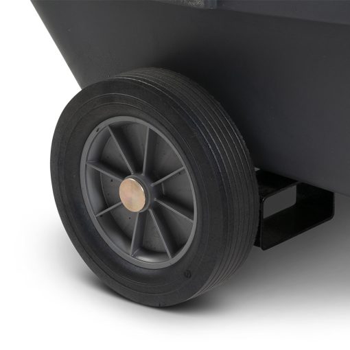 Toter 1 Cubic Yard 1200 lbs Capacity Standard Duty Tilt Truck Gray - Image 9