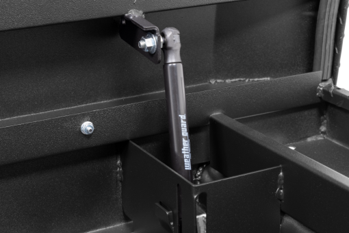 Weather Guard Saddle Truck Tool Box Aluminum Full Deep Textured Matte Black - Image 7