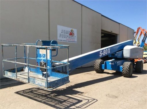 Genie 80' Boom Lift Telescopic S-80X - 2013 Used