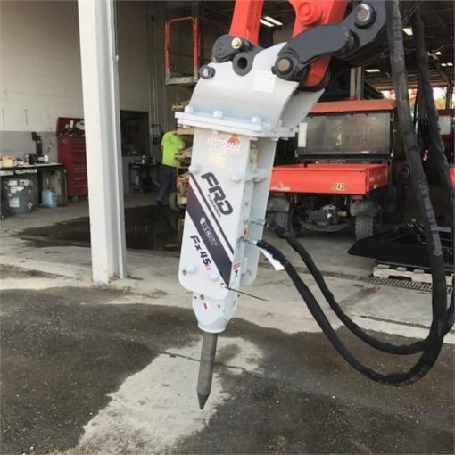 FRD (Kent) Hydraulic Breaker - Kubota K7870 Quick Attach Excavator Mount - Image 3