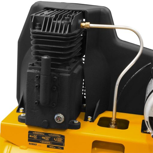 20-Gallon Portable 155-PSI Electric Horizontal Air Compressor - Image 3