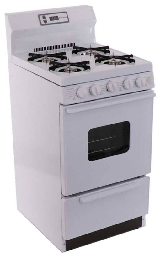 Premier ADA 20" White Gas Range