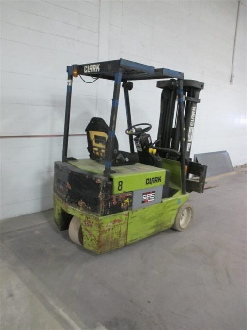 Clark Forklift 5000# Capacity 36V Electric TM25 - Used - Image 2
