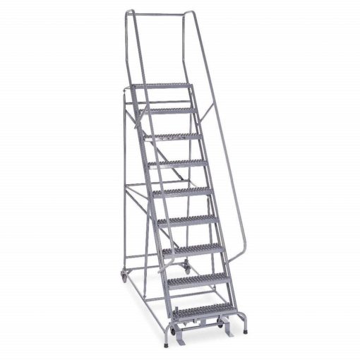 Series 1000 9 Step X 32" W A6 Tread Step Ladder w/handrails