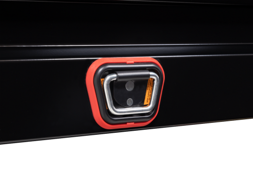 Weather Guard Saddle Truck Tool Box Steel Compact Gloss Black - Image 8