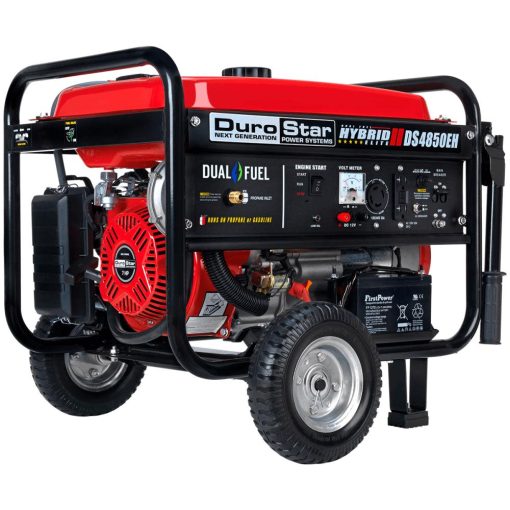 4850-Watt Dual Fuel Hybrid Portable Generator