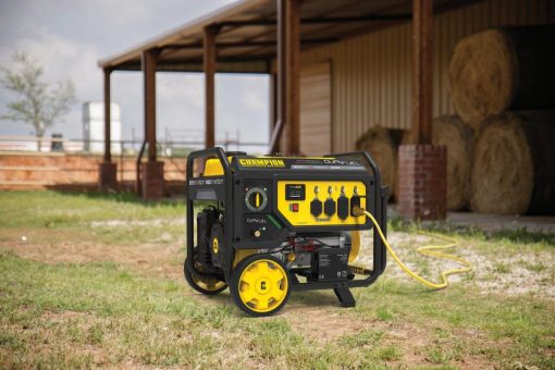 Champion 7500 Watt Dual Fuel Portable Generator with Electric Start - Image 9