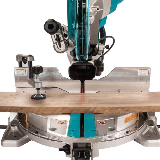 10" Dual-Bevel Sliding Compound Miter Saw with Laser and Stand - Image 4
