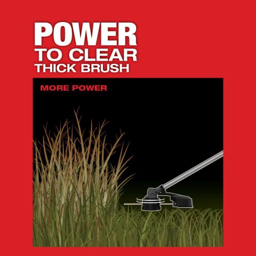 Milwaukee M18 FUEL 21" Lawn Mower Kit & String Trimmer with QUIK-LOK Attachment Capability Bundle - Image 11