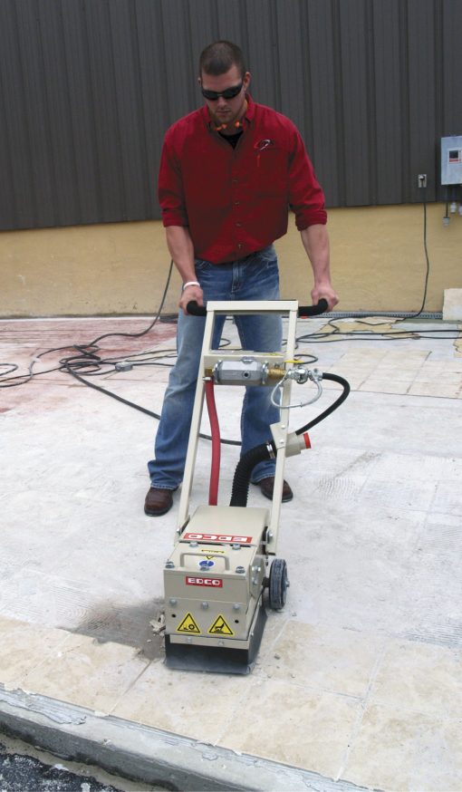 CD-5 5-Head Pneumatic Concrete Scabbler - Image 2