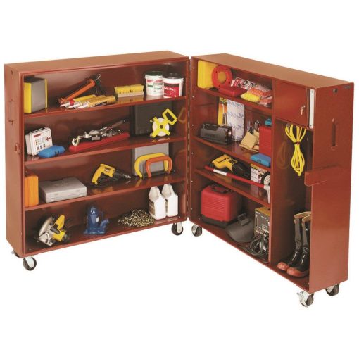 Rolling Clam Shell Cabinet