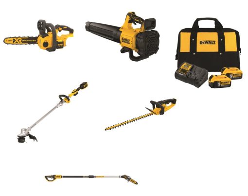 DEWALT 5 Tool Outdoor Power Equipment Kit