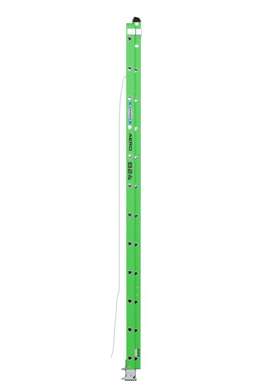 Werner AERO Extension Ladder 24' IAA FG Box Rail/Tri Rung Cable Hook V Rung - Image 4