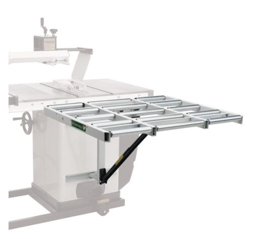HTC Out Feed Roller Support Table, Fits Most 10” Table Saw Cabinets - Image 3