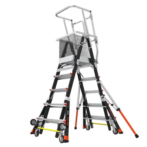 Little Giant Adjustable Safety Cage Type 1AA 5-9 Ft. - Image 3