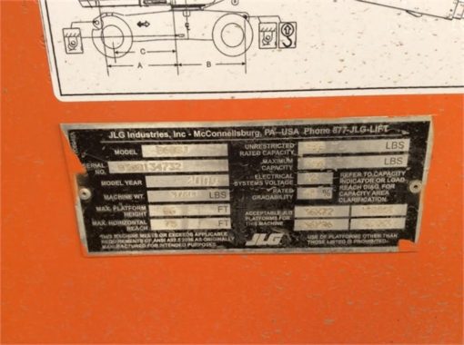 JLG 86' Boom Lift Telescopic with Jib 860SJ - 2009 Used - Image 19