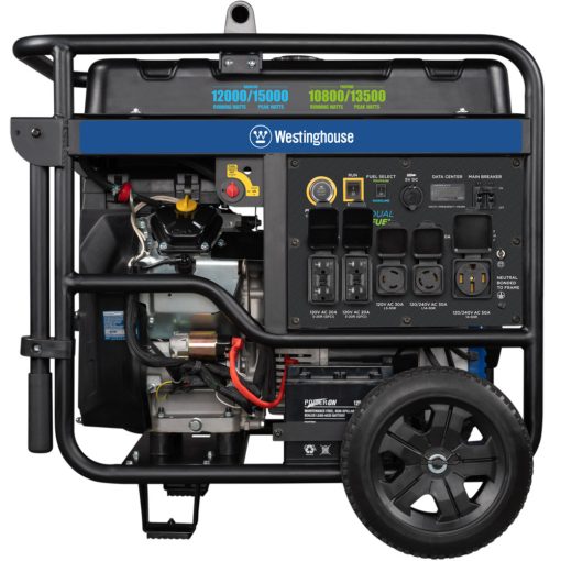 Westinghouse 12,000-Watt Dual Fuel Generator with Remote Start - Image 2
