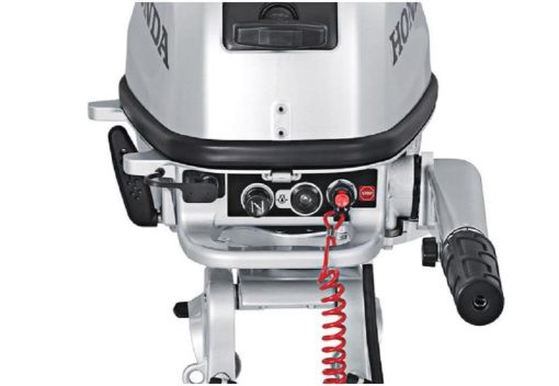 Honda Outboard Motor 5HP with Tiller Handle 20" Shaft - Image 2