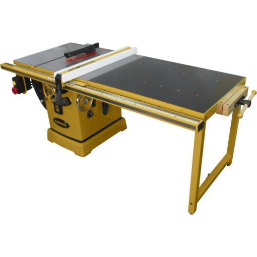 5HP 3PH 230/460V Table Saw, with 50 In. Accu-Fence System and Workbench