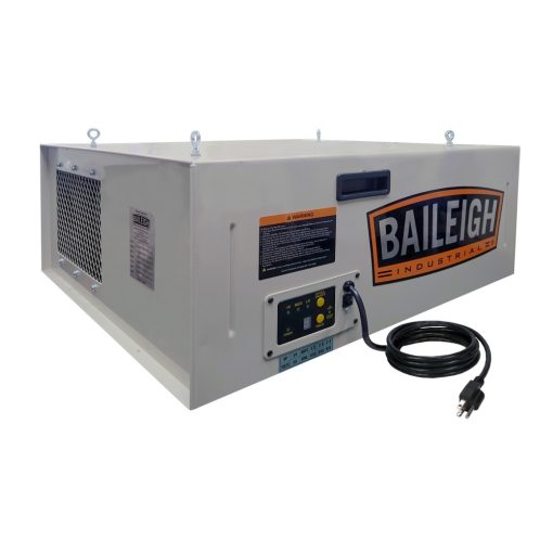 Baileigh AFS-1000 Air Filtration System 110V 0.25HP 1000 Cfm - Image 2