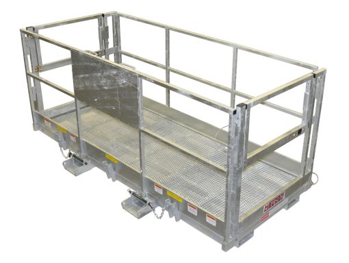 Industrial Galvanized Aerial Work Platform 4’x9'8" - Image 2