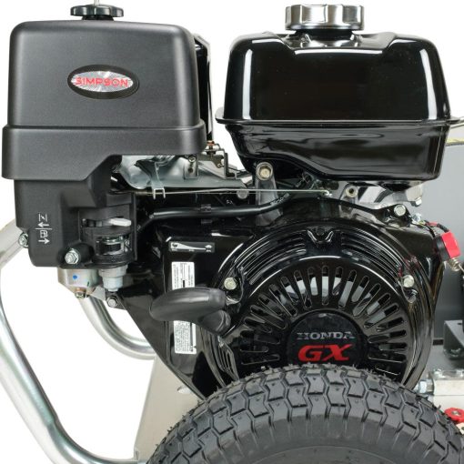Aluminum Water Blaster 4200 PSI at 4.0 GPM HONDA GX390 with AAA Triplex Plunger Pump Cold Water Professional Belt Drive Gas Pressure Washer (49-State) - Image 2