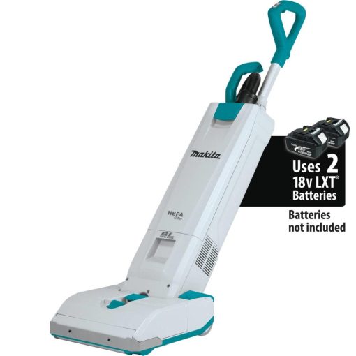 Makita 18V X2 (36V) LXT® Lithium-Ion Brushless Cordless 1.3 Gallon HEPA Filter 12” Upright Vacuum, Tool Only