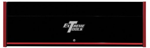 RX Series 72 In. x 30 In. Deep Hutch - Black w/Red Handle, Power Tool Rack