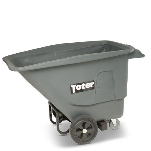 Toter 1/2 Cubic Yard 400 lbs Capacity Utility Duty Tilt Truck Gray - Image 4