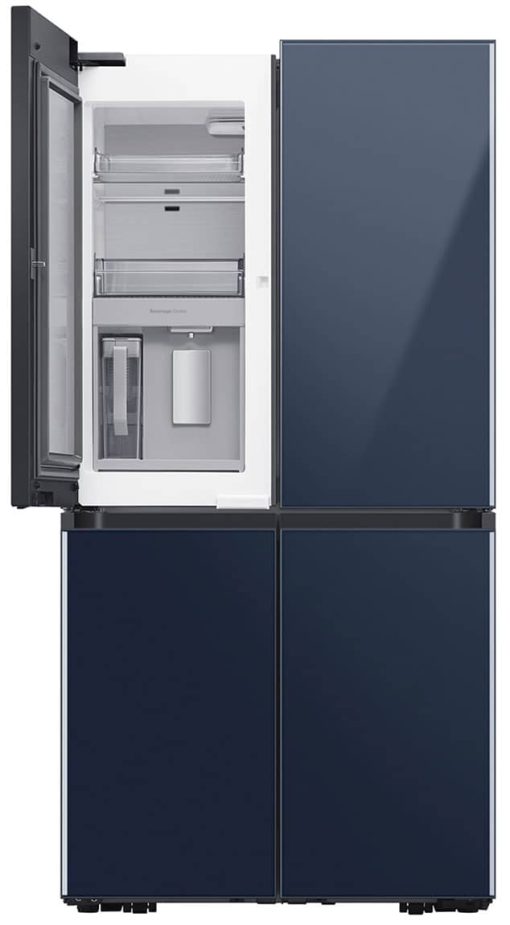 Samsung ADA 23 Cu. Ft. Navy Glass Smart Counter-Depth BESPOKE 4-Door Flex Refrigerator - Image 5