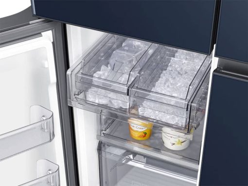 Samsung ADA 23 Cu. Ft. Navy Glass Smart Counter-Depth BESPOKE 4-Door Flex Refrigerator - Image 8