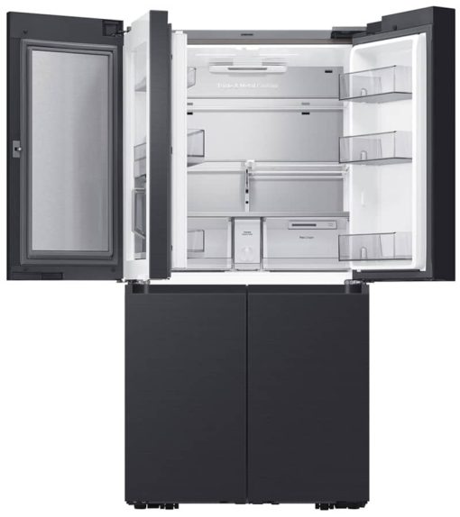 Samsung ADA 23 Cu. Ft. Matte Black Steel Smart Counter-Depth BESPOKE 4-Door Flex Refrigerator - Image 3