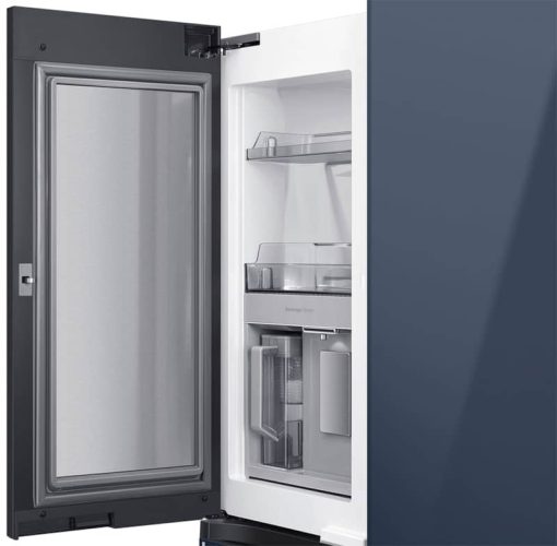 Samsung ADA 29 Cu. Ft. Navy Glass Smart BESPOKE 4-Door Flex Refrigerator - Image 6