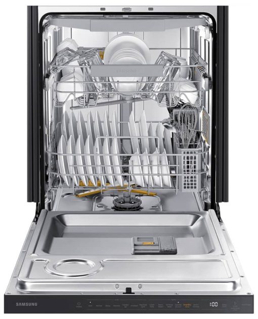 Samsung 24" Fingerprint Resistant Black Stainless Steel Smart Dishwasher With StormWash+ 42dBA With Smart Dry - Image 3