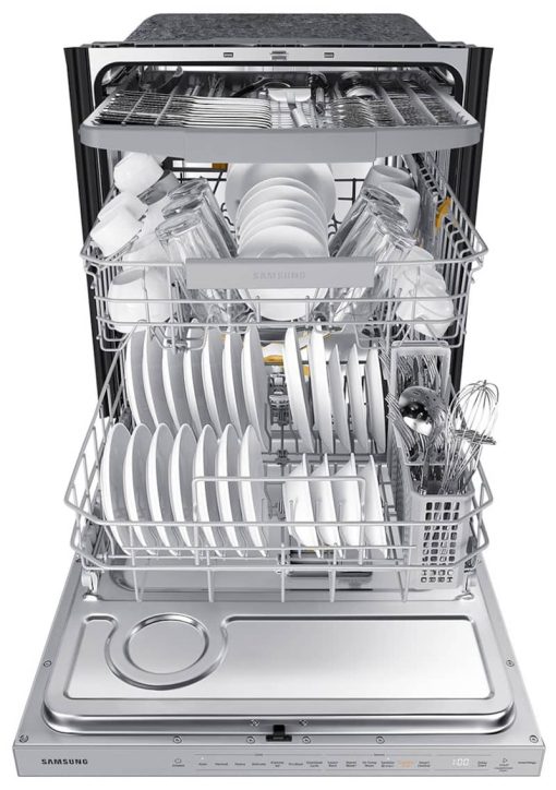Samsung 24" Fingerprint Resistant Stainless Steel Smart Dishwasher With StormWash+ 42dBA With Smart Dry - Image 4