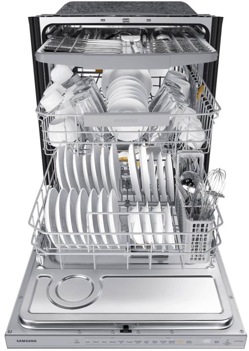 Samsung 24" Fingerprint Resistant Stainless Steel Smart Dishwasher With StormWash+ 42dBA and Smart Dry - Image 3