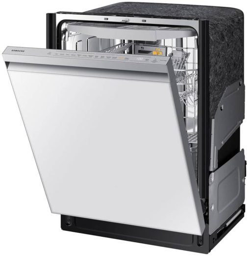 Samsung 24" White Glass BESPOKE Smart Dishwasher With StormWash+ 42dBA With Smart Dry - Image 4